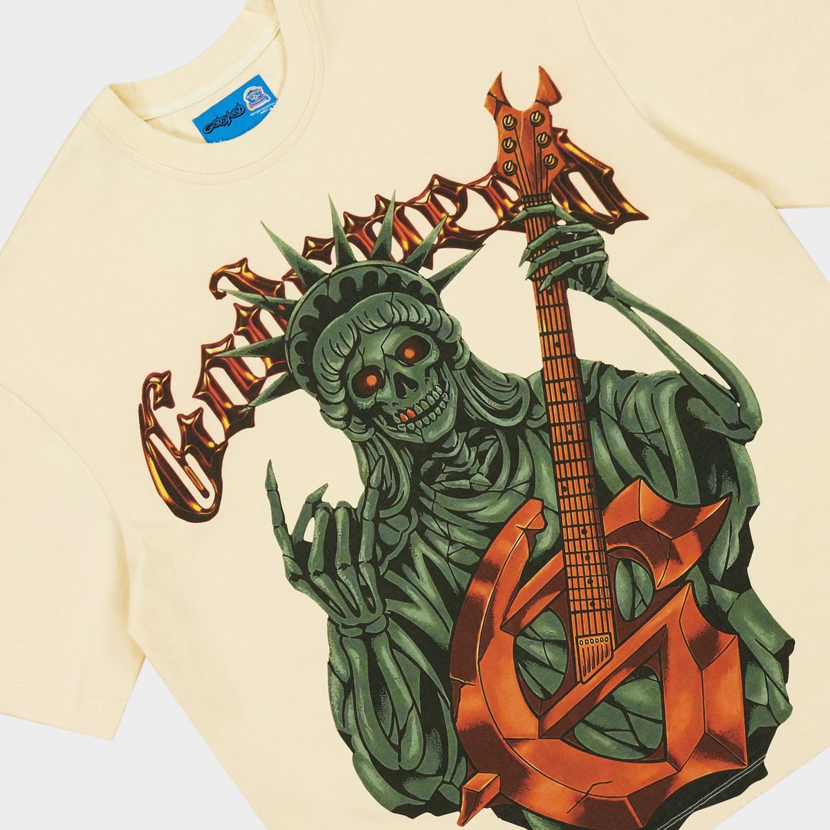 Godspeed Liberty Rock T-shirt NG Bone