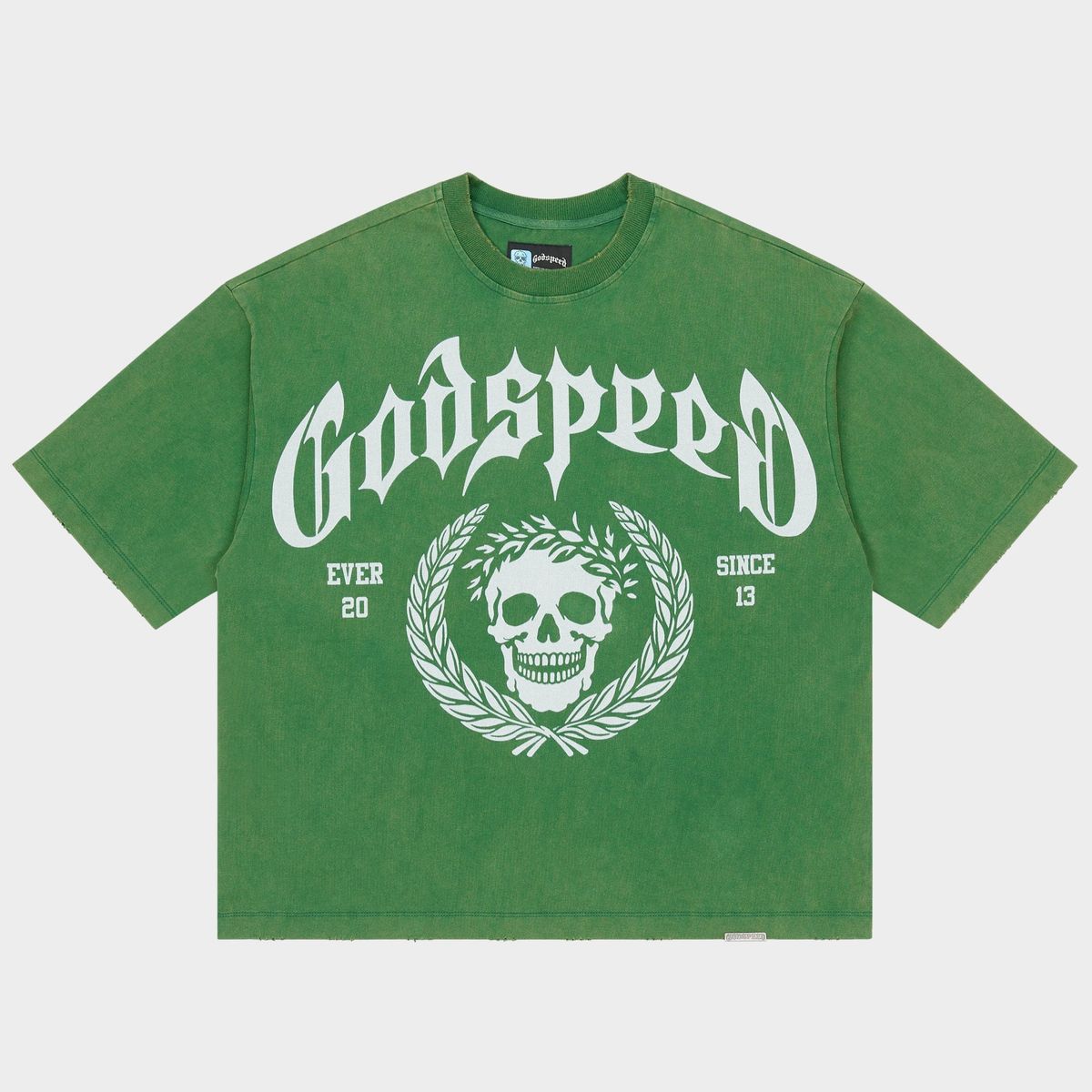 Godspeed Victor Crest T-shirt Green