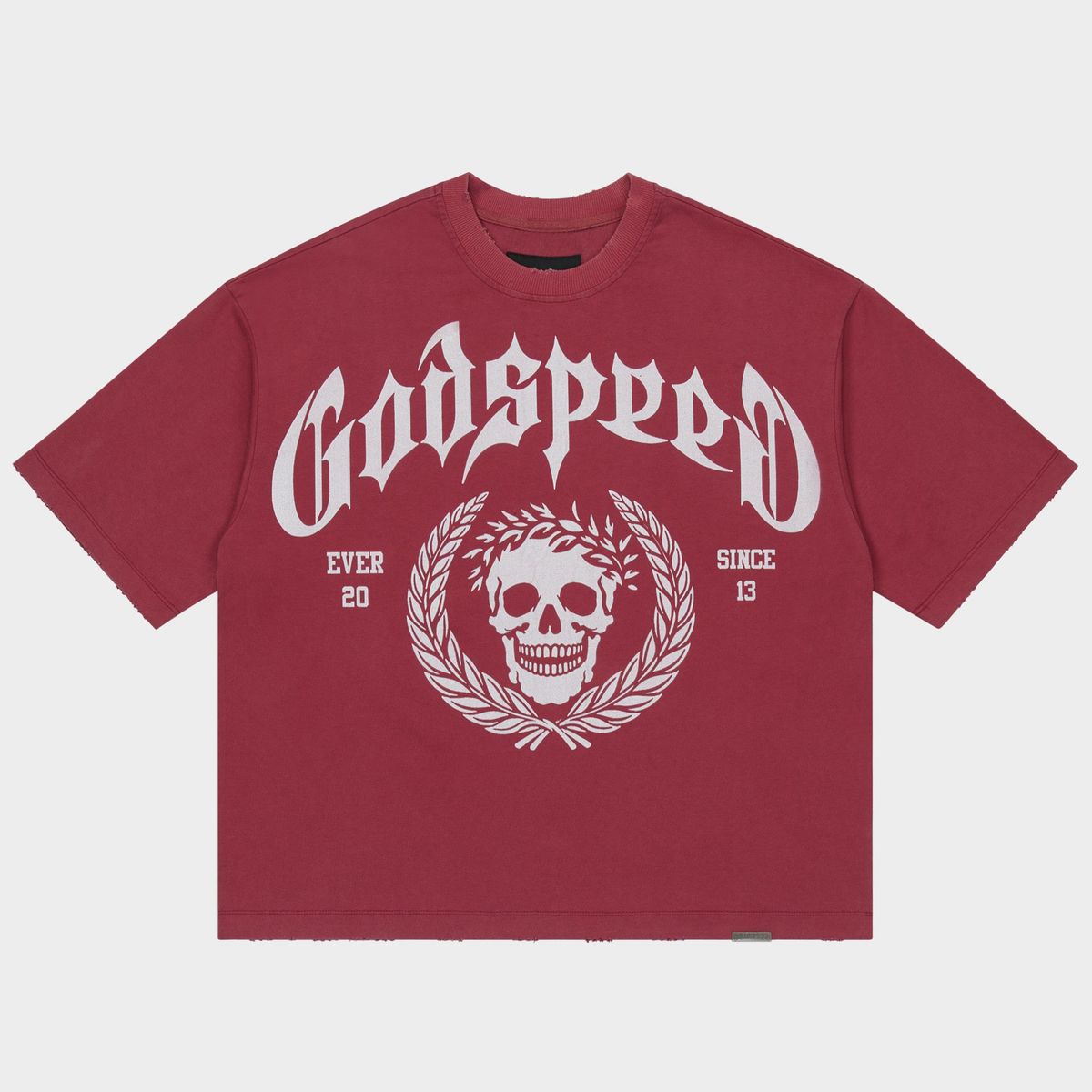 Godspeed Victor Crest T-shirt Red