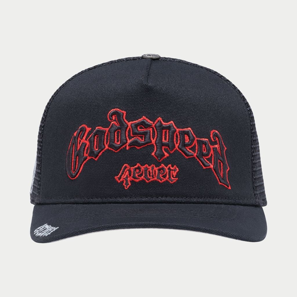Godspeed GS FOREVER TRUCKER HAT (Black/Red)
