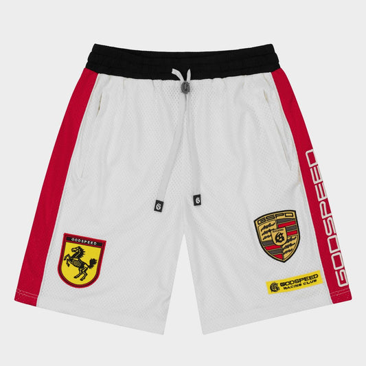 Godspeed GRC M.O Shorts (White/Blk/Red)