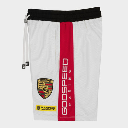Godspeed GRC M.O Shorts (White/Blk/Red)