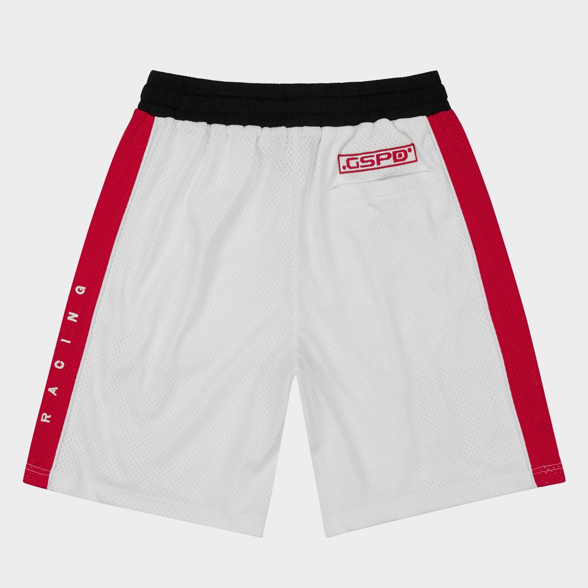 Godspeed GRC M.O Shorts (White/Blk/Red)