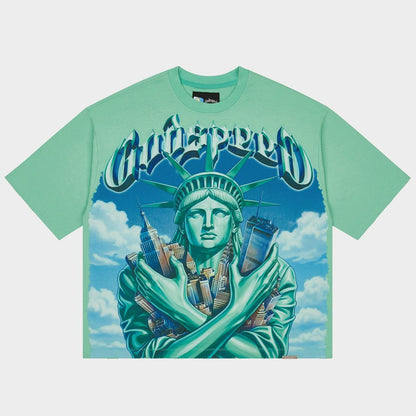 Godspeed Empire Guardian T-Shirt (Aqua)