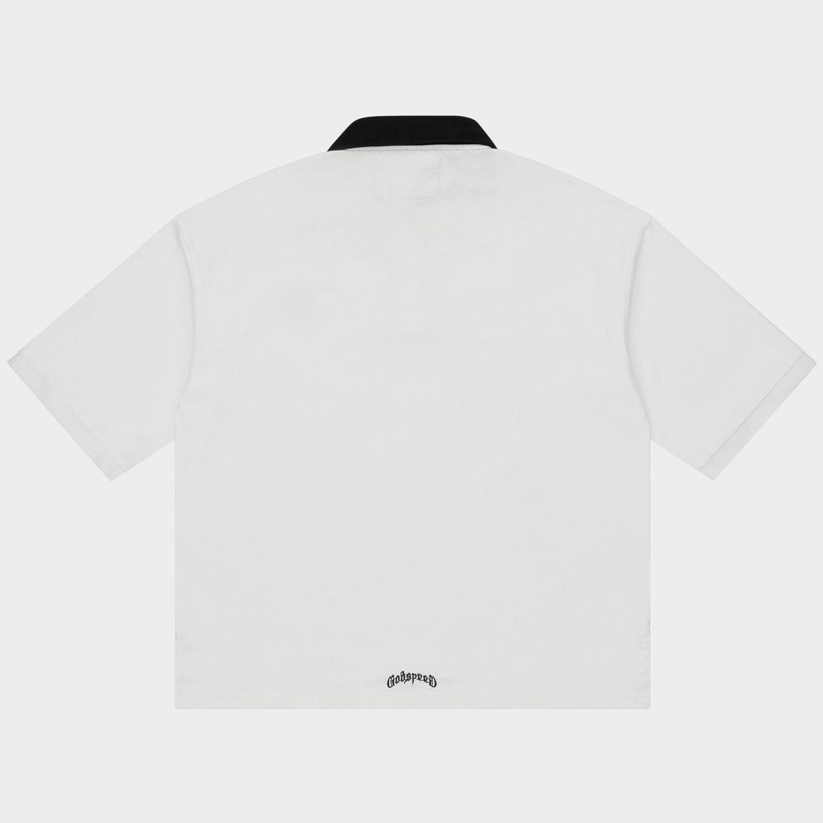 Godspeed Victor Minimal Crest Polo (White)