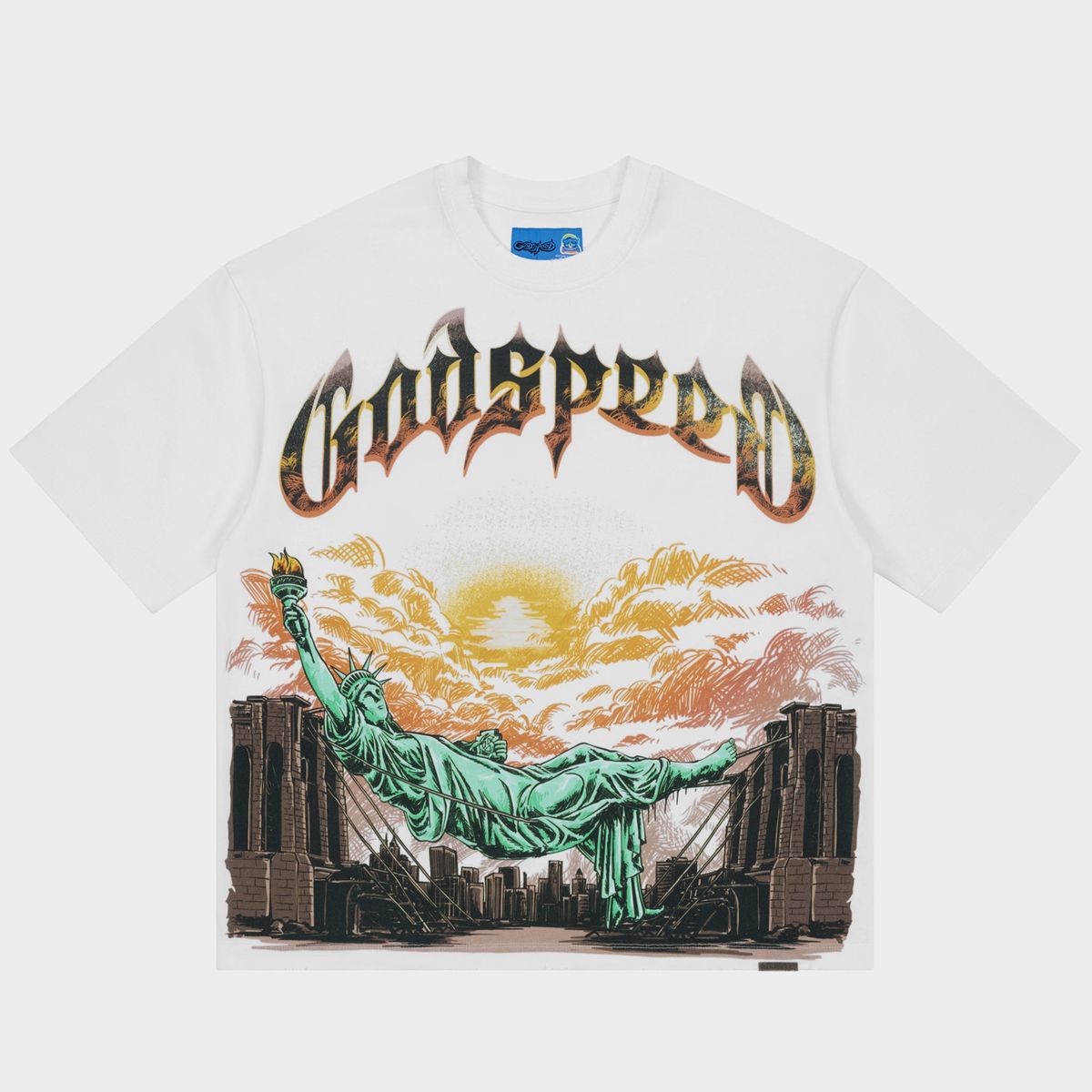 Godspeed Burnt Bridges II NGT-shirt (White)