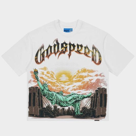 Godspeed Burnt Bridges II NGT-shirt (White)