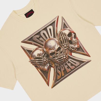 Godspeed Omerta T-Shirt Bone