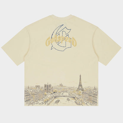Godspeed Paris Skyline T-Shirt