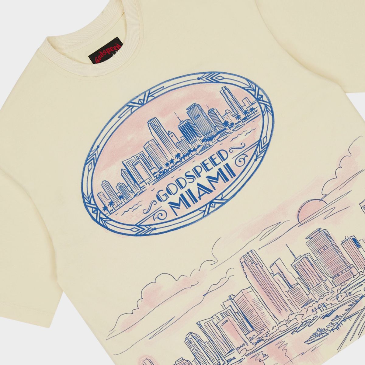 Godspeed Miami Skyline T-Shirt