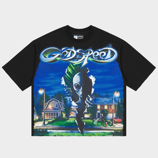 Godspeed Neighborhood Watch T-shirt Black