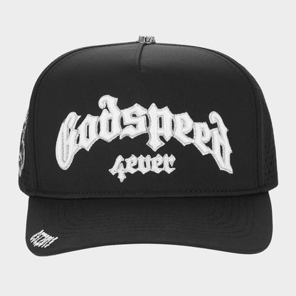 Godspeed OG Logo WaterRessit Hat Black White