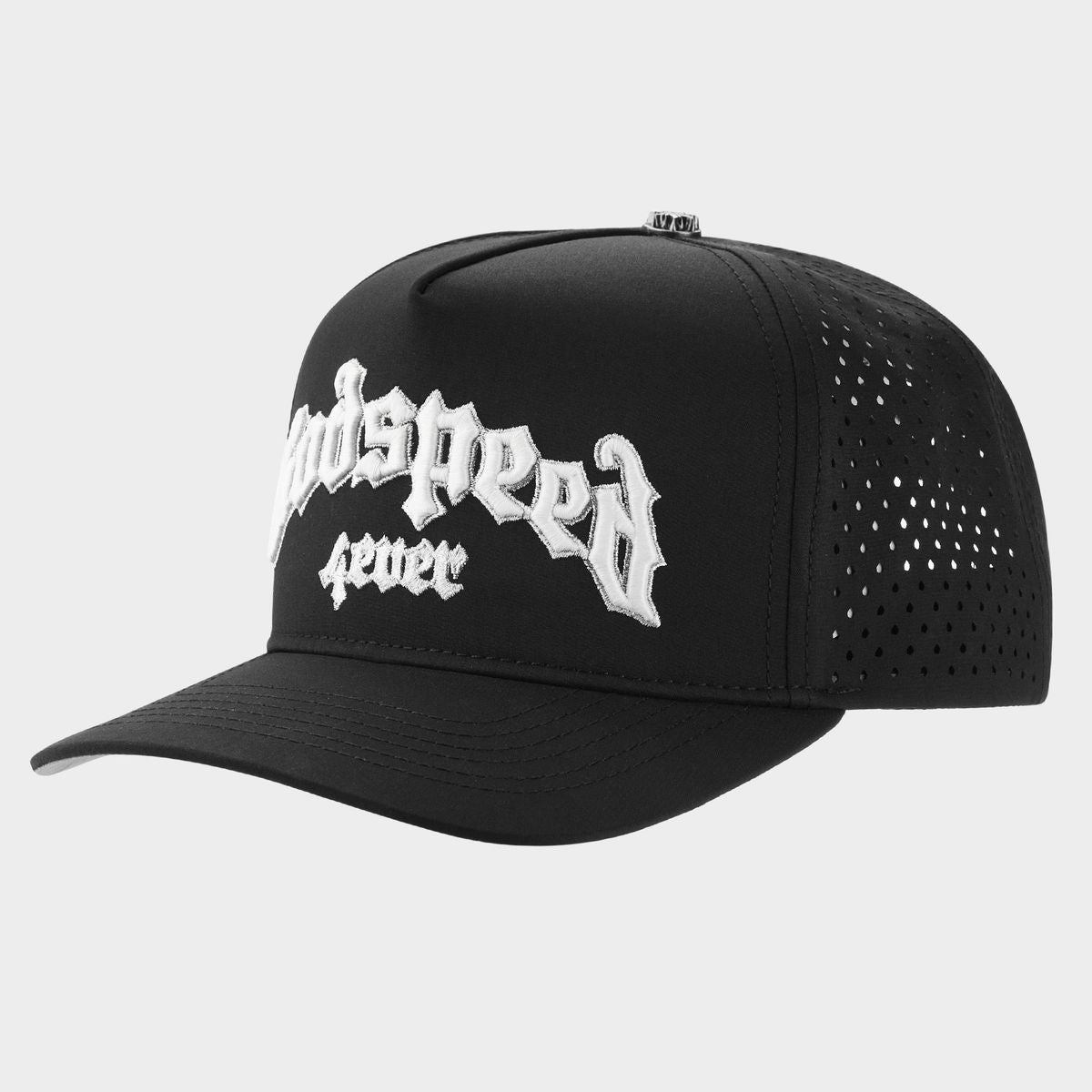 Godspeed OG Logo WaterRessit Hat Black White