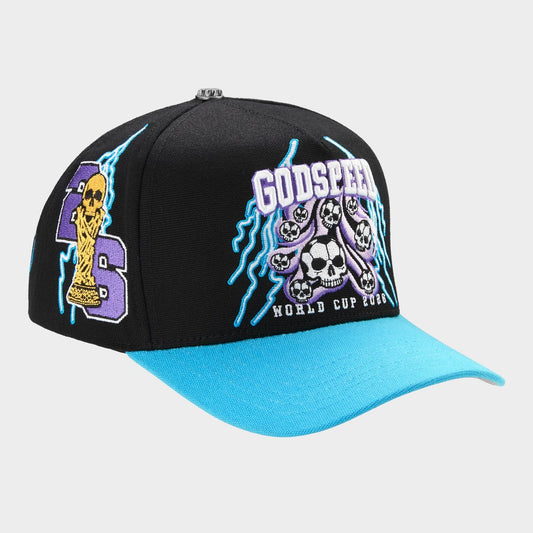 Godspeed '26 GSWC Voltage Hat Black/Aqua