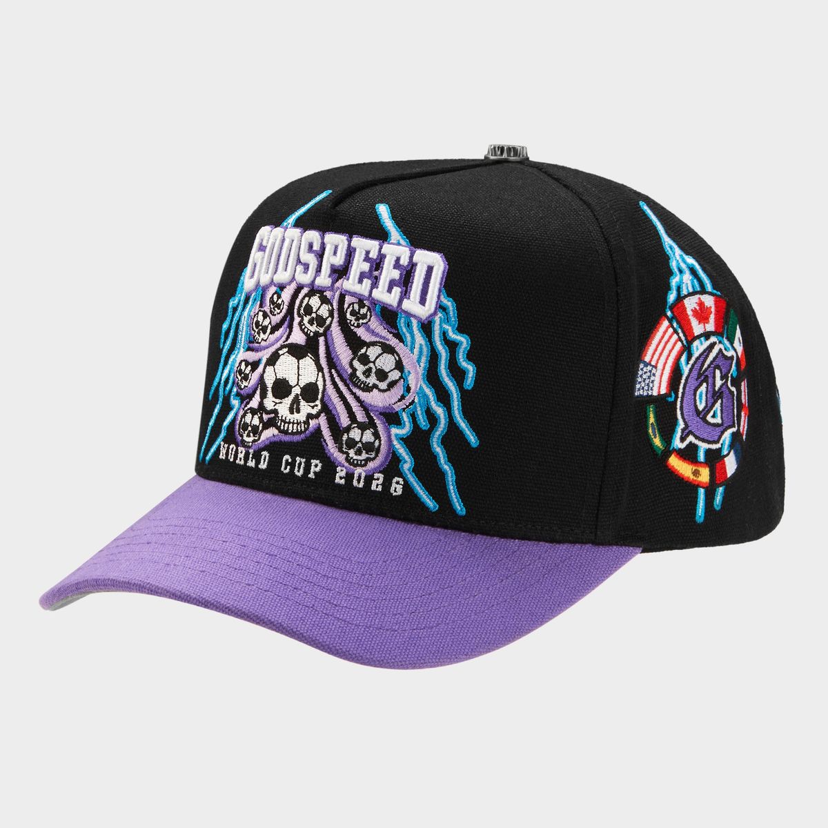 Godspeed '26 GSWC Voltage Hat Black/Purple