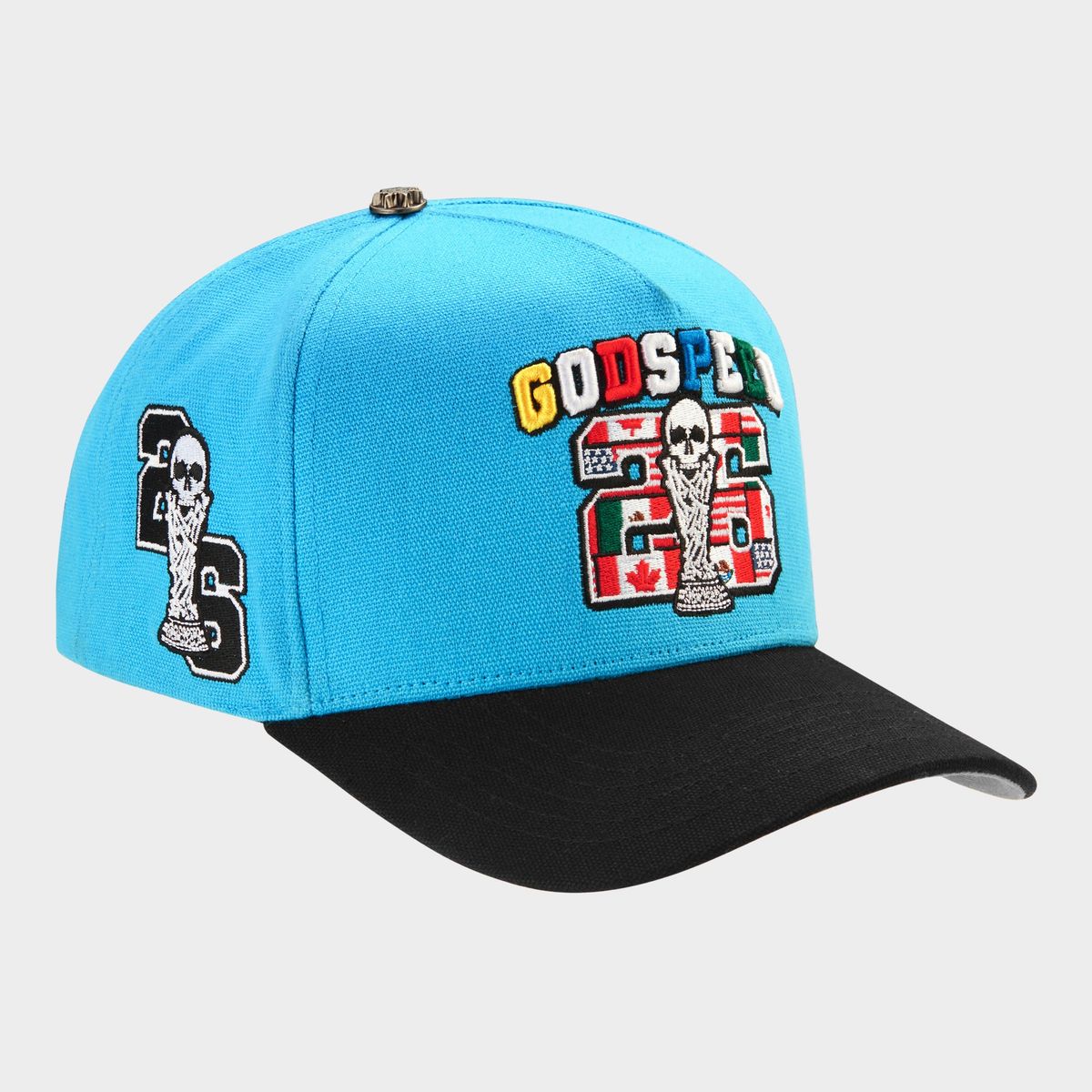 Godspeed '26 World Cup Hat Aqua/Black