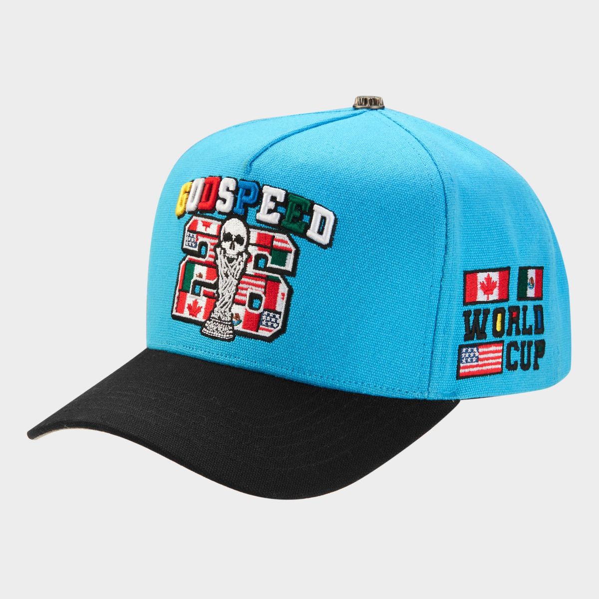 Godspeed '26 World Cup Hat Aqua/Black
