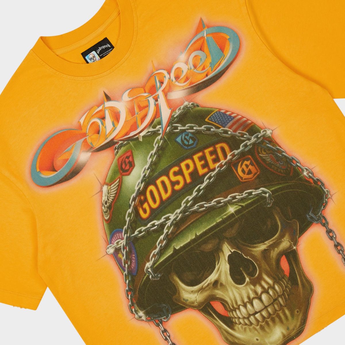 Godspeed Badges of Honor T-shirt Sun
