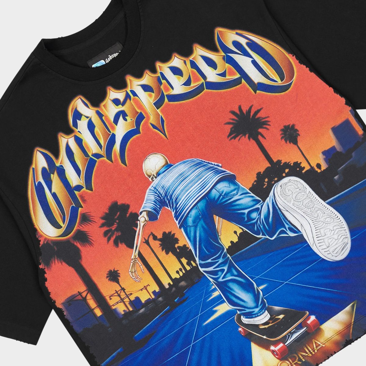 Godspeed Kick Push T-shirt Black