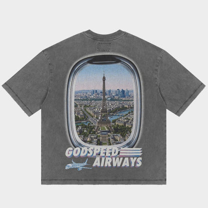 Godspeed GS Air Paris Pocket-T Grey Wash