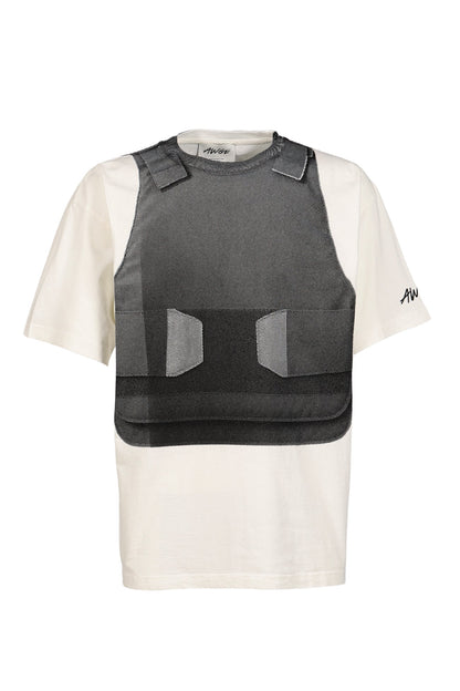 A$AP ROCKY AWGE Vest Tee White SS26 Obligatory Fashion