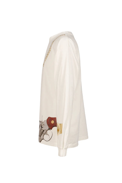 A$AP ROCKY AWGE JESUS CHAIN WHITE LS SS26 Obligatory Fashion