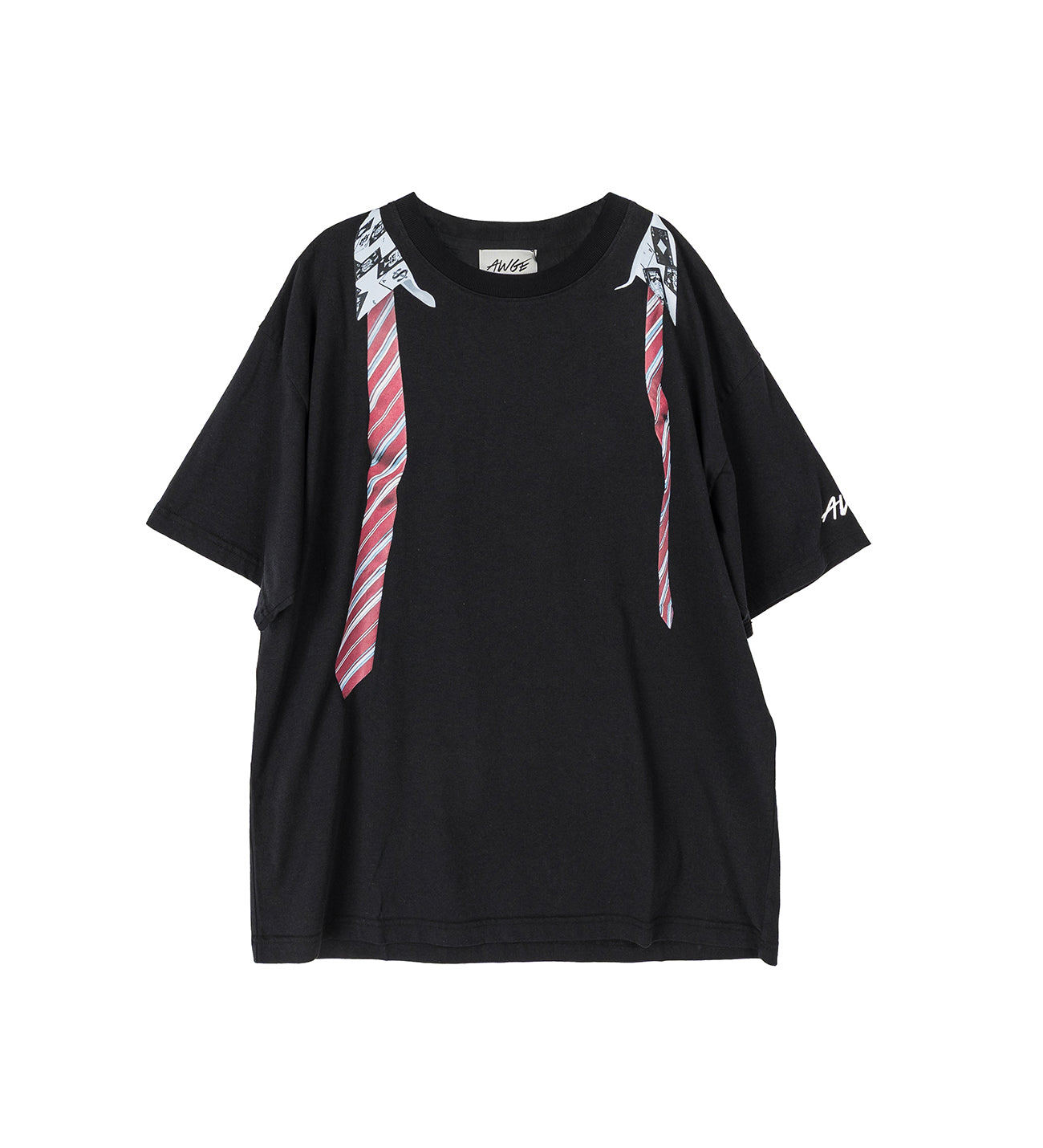 A$AP ROCKY AWGE TIE TROMPE SHIRT BLACK SS26 Obligatory Fashion