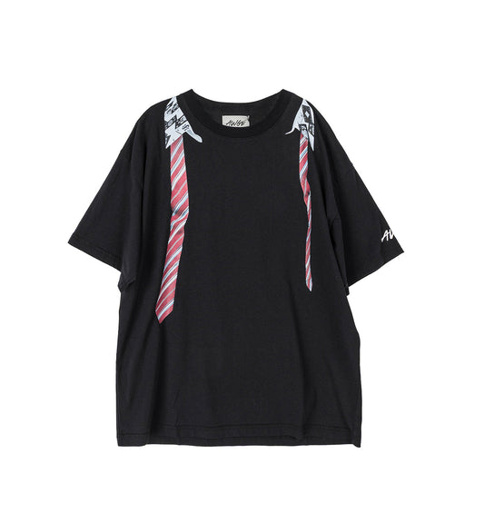 A$AP ROCKY AWGE TIE TROMPE SHIRT BLACK SS26 Obligatory Fashion