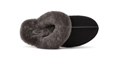 UGG W SCUFFETTE II BLACK/GREY