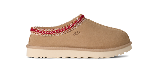 UGG W TASMAN II SAND / DARK CHERRY