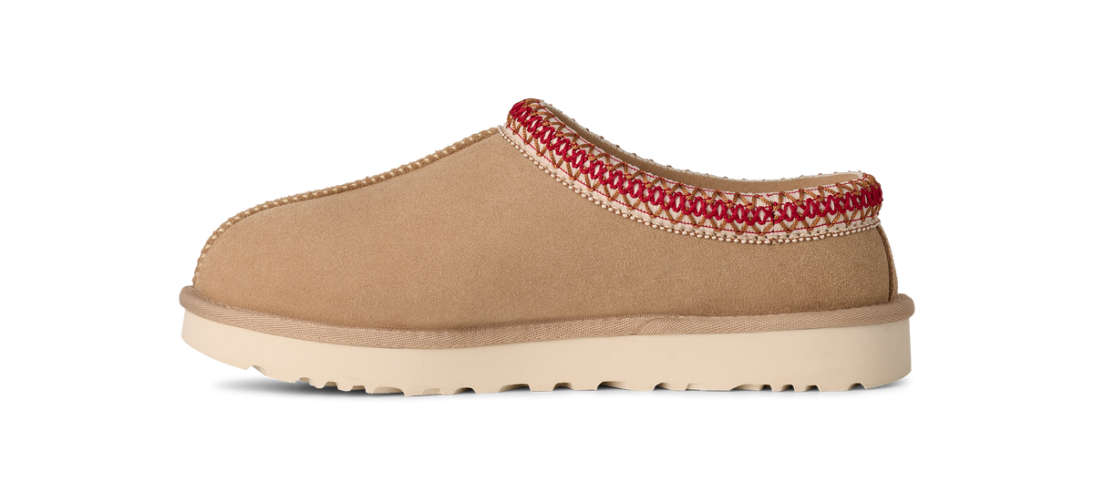 UGG W TASMAN II SAND / DARK CHERRY