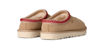 UGG W TASMAN II SAND / DARK CHERRY