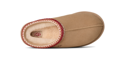 UGG W TASMAN II SAND / DARK CHERRY