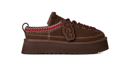 UGG W HERITAGE LACE-UP SLIPPER BURNT CEDAR