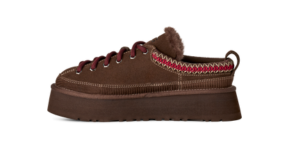 UGG W HERITAGE LACE-UP SLIPPER BURNT CEDAR