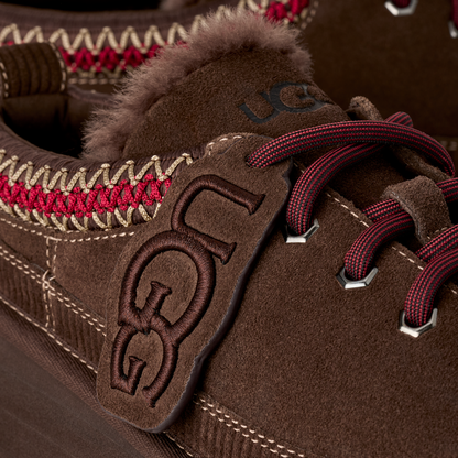 UGG W HERITAGE LACE-UP SLIPPER BURNT CEDAR