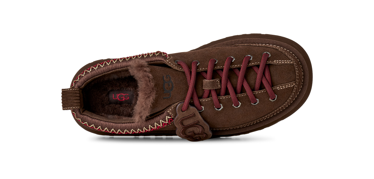 UGG W HERITAGE LACE-UP SLIPPER BURNT CEDAR