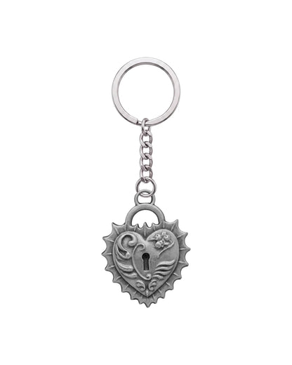 North West N0RTH4EVR Heart Keychain