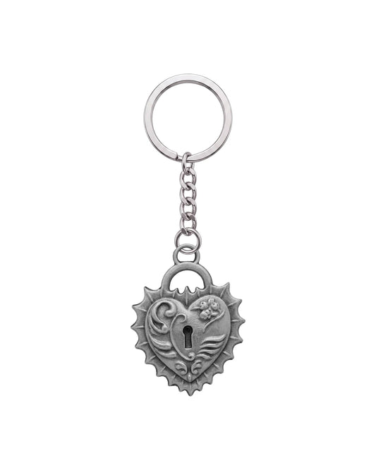 North West N0RTH4EVR Heart Keychain