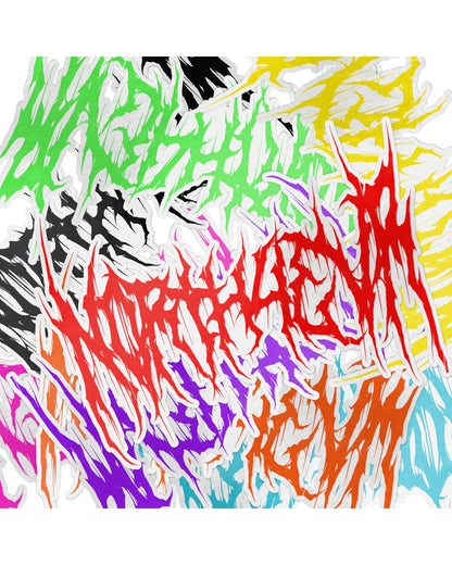 North West N0RTH4EVR Zestaw Naklejek 8 szt.