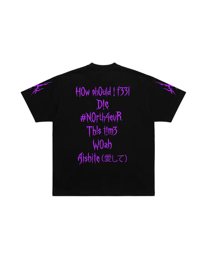 North West N0RTH4EVR Tee Purple