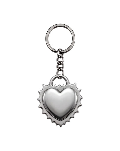 North West N0RTH4EVR Heart Keychain