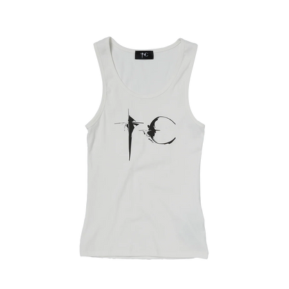 Thug Club TC Not Easy Tank Top White Women