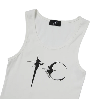 Thug Club TC Not Easy Tank Top White Women