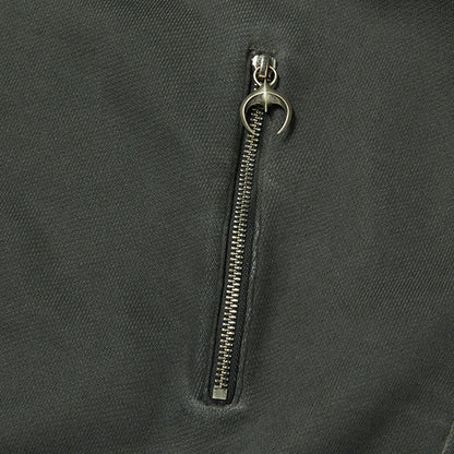 Thug Club Bulk Shoulder Gladiator Zip-Up Hoodie Charcoal