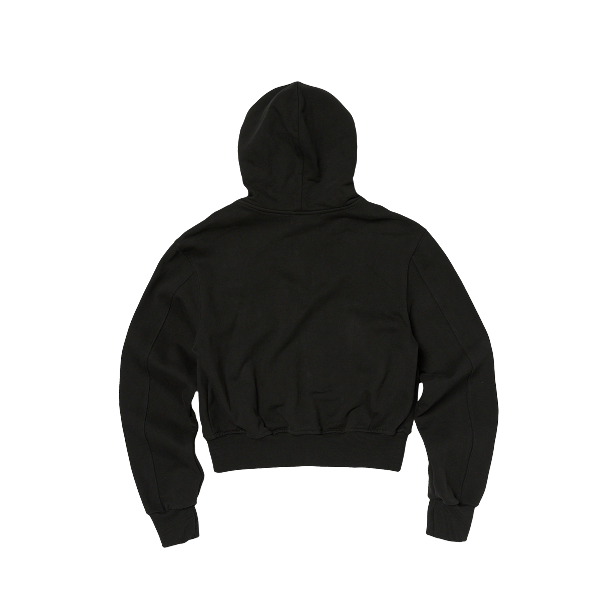 Thug Club Studded Line Cropped Zip-Up Hoodie Women