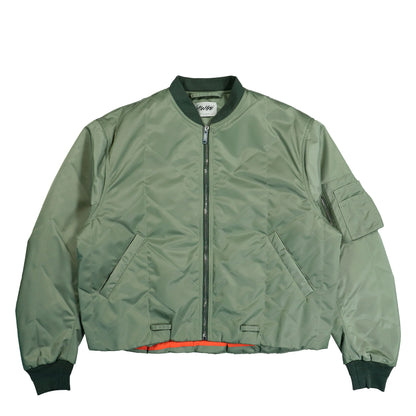AWGE Bomber Iridescent Green – Zielona Kurtka Bomberka