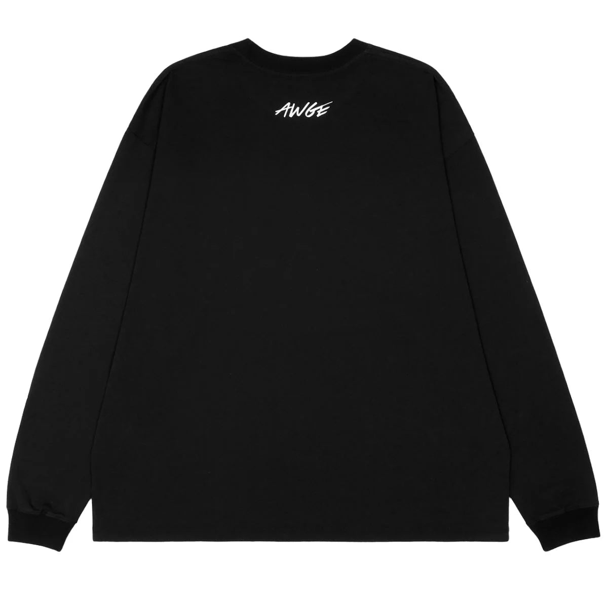 AWGE Drip Black Long Sleeve – Czarna Koszulka z Długim Rękawem