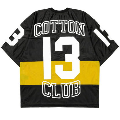 AWGE Cotton Clubbers Football Tee – Czarna Koszulka Futbolowa