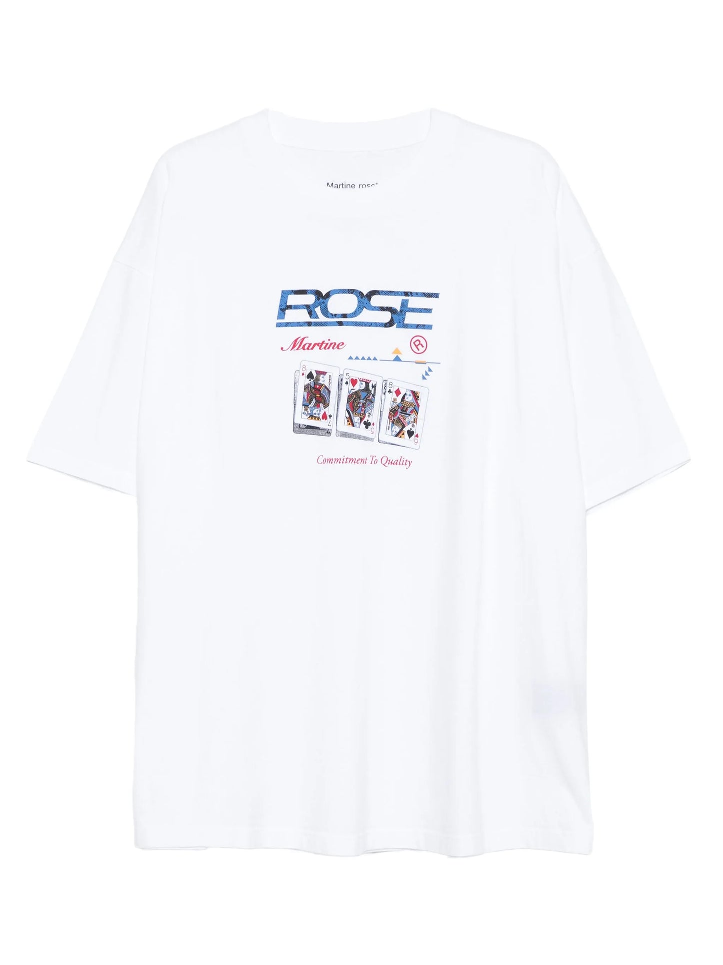 Martin Rose Playing Cards White